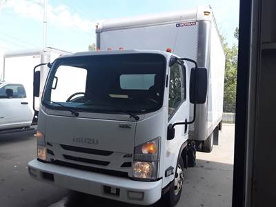 Isuzu NPR HD 16 ft Box Truck - 215HP, 6 Speed Automatic, Roll up Door, Liftgate