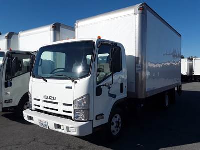 Isuzu NPR HD 16 ft Box Truck - 215HP, 6 Speed Automatic, Liftgate