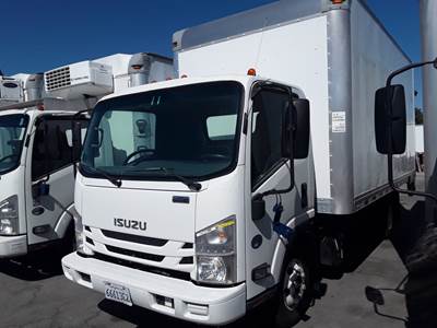 Isuzu NPR HD 16 ft Box Truck - 215HP, 6 Speed Automatic, Roll up Door, Liftgate
