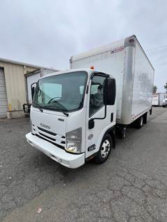 Isuzu NPR HD 16 ft Box Truck - 215HP, 6 Speed Automatic, Roll up Door, Liftgate