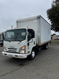 Isuzu NPR HD 16 ft Box Truck - 215HP, 6 Speed Automatic, Roll up Door, Liftgate