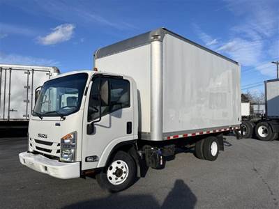 Isuzu NPR HD 16 ft Box Truck - 215HP, 6 Speed Automatic, Roll up Door, Liftgate