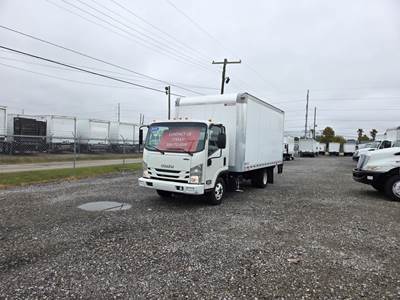 Isuzu NPR HD 16 ft Box Truck - 215HP, 6 Speed Automatic, Roll up Door, Liftgate