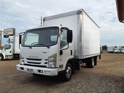 Isuzu NPR HD 16 ft Box Truck - 215HP, 6 Speed Automatic, Roll up Door, Liftgate