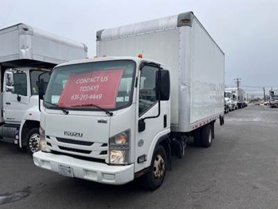 Isuzu NPR HD 16 ft Box Truck - 215HP, 6 Speed Automatic, Roll up Door, Liftgate