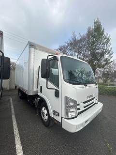 Isuzu NPR HD 16 ft Box Truck - 215HP, 6 Speed Automatic, Roll up Door, Liftgate