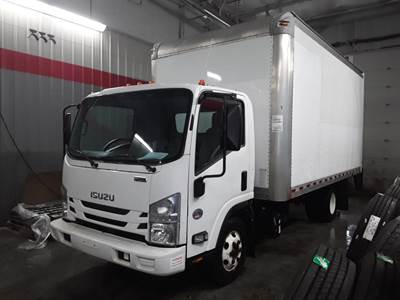 Isuzu NPR HD 16 ft Box Truck - 215HP, 6 Speed Automatic, Roll up Door, Liftgate