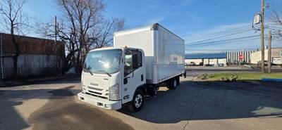 Isuzu NPR HD 16 ft Box Truck - 215HP, 6 Speed Automatic, Roll up Door, Liftgate
