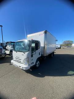 Isuzu NPR HD 16 ft Box Truck - 215HP, 6 Speed Automatic, Roll up Door
