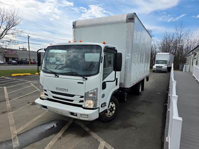 Isuzu NPR HD 16 ft Box Truck - 215HP, 6 Speed Automatic, Roll up Door, Liftgate