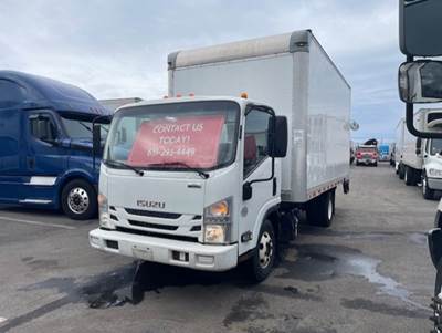 Isuzu NPR HD 16 ft Box Truck - 215HP, 6 Speed Automatic, Roll up Door, Liftgate