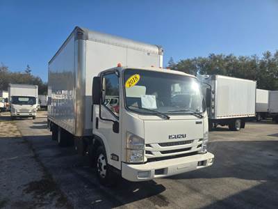 Isuzu NPR HD 16 ft Box Truck - 215HP, 6 Speed Automatic, Roll up Door, Liftgate