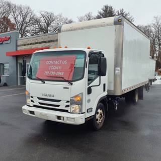 Isuzu NPR HD 16 ft Box Truck - 215HP, 6 Speed Automatic, Roll up Door, Liftgate