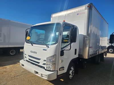 Isuzu NPR HD 16 ft Box Truck - 215HP, 6 Speed Automatic, Roll up Door, Liftgate