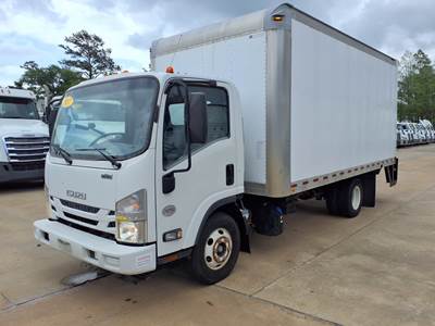Isuzu NPR HD 16 ft Box Truck - 215HP, 6 Speed Automatic, Roll up Door, Liftgate