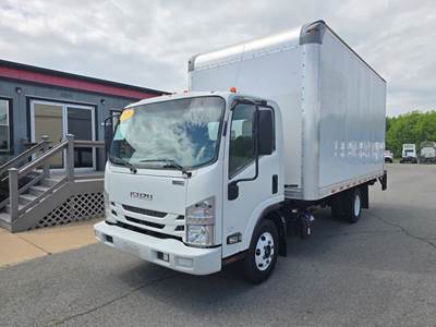 Isuzu NPR HD 16 ft Box Truck - 215HP, 6 Speed Automatic, Roll up Door, Liftgate