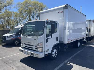 Isuzu NPR HD 16 ft Box Truck - 215HP, 6 Speed Automatic, Roll up Door, Liftgate