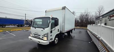Isuzu NPR HD 16 ft Box Truck - 215HP, 6 Speed Automatic, Roll up Door, Liftgate