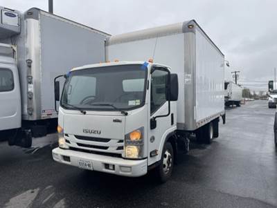 Isuzu NPR HD 16 ft Box Truck - 215HP, 6 Speed Automatic, Roll up Door, Liftgate
