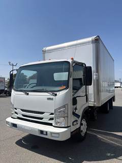 Isuzu NPR HD 16 ft Box Truck - 215HP, 6 Speed Automatic, Roll up Door, Liftgate