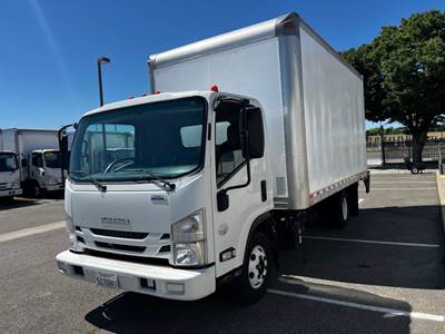 Isuzu NPR HD 16 ft Box Truck - 215HP, 6 Speed Automatic, Roll up Door, Liftgate