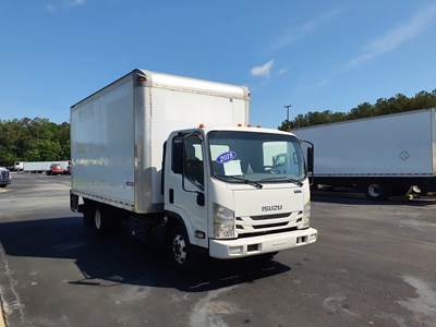 Isuzu NPR HD 16 ft Box Truck - 215HP, 6 Speed Automatic, Roll up Door, Liftgate