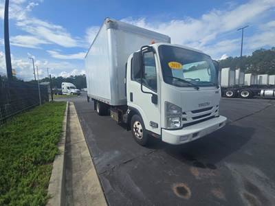 Isuzu NPR HD 16 ft Box Truck - 215HP, 6 Speed Automatic, Roll up Door, Liftgate