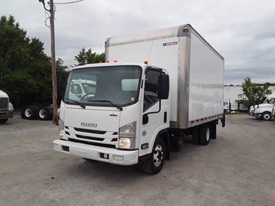 Isuzu NPR HD 16 ft Box Truck - 215HP, 6 Speed Automatic, Roll up Door, Liftgate