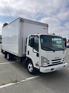Isuzu NPR HD 16 ft Box Truck - 215HP, 6 Speed Automatic, Roll up Door, Liftgate