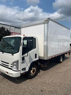 Isuzu NPR HD 16 ft Box Truck - 215HP, 6 Speed Automatic, Roll up Door, Liftgate
