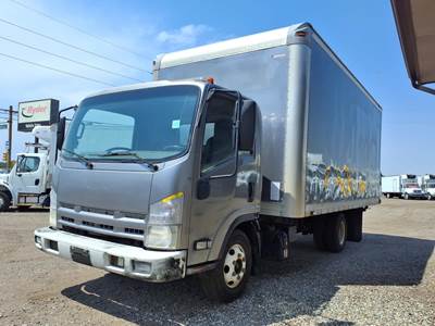 Isuzu NPR HD 18 ft Box Truck - 215HP, 6 Speed Automatic, Roll up Door
