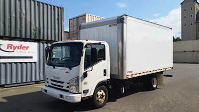 Isuzu NPR HD 16 ft Box Truck - 215HP, 6 Speed Automatic, Roll up Door