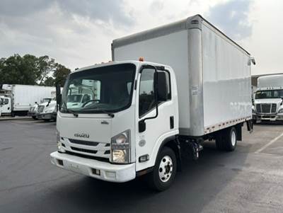 Isuzu NPR HD 16 ft Box Truck - 215HP, 6 Speed Automatic, Roll up Door, Liftgate