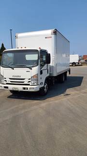 Isuzu NPR HD 16 ft Box Truck - 215HP, 6 Speed Automatic, Roll up Door, Liftgate