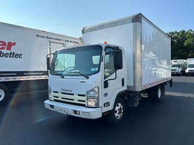 Isuzu NPR HD 16 ft Box Truck - 215HP, 6 Speed Automatic, Roll up Door, Liftgate