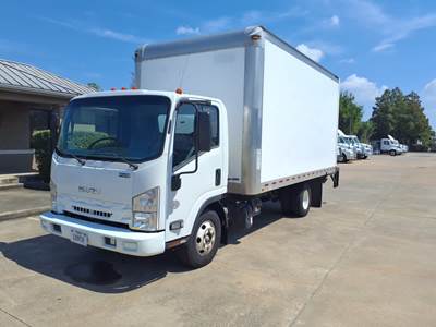 Isuzu NPR HD 16 ft Box Truck - 215HP, 6 Speed Automatic, Roll up Door, Liftgate