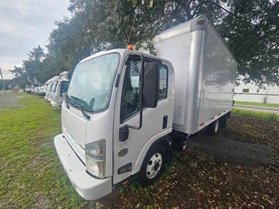 Isuzu NPR HD 16 ft Box Truck - 215HP, 6 Speed Automatic, Roll up Door