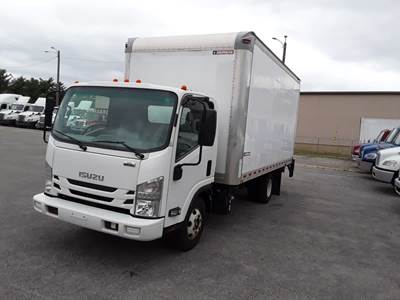 Isuzu NPR HD 16 ft Box Truck - 215HP, 6 Speed Automatic, Roll up Door, Liftgate