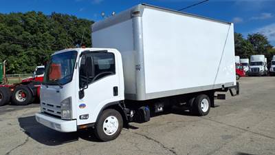 Isuzu NPR HD 16 ft Box Truck - 215HP, 6 Speed Automatic, Roll up Door, Liftgate