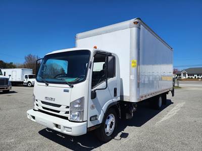 Isuzu NQR 18 ft Box Truck - 215HP, 6 Speed Automatic, Roll up Door, Liftgate