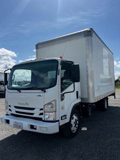 Isuzu NQR 16 ft Box Truck - 215HP, 6 Speed Automatic, Roll up Door, Liftgate