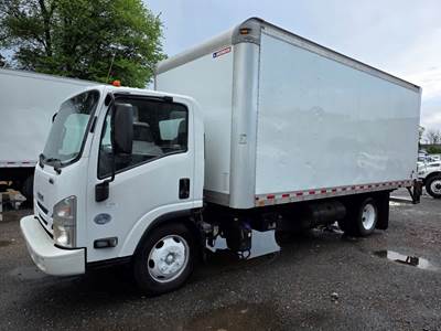 Isuzu NQR 18 ft Box Truck - 215HP, 6 Speed Automatic, Roll up Door