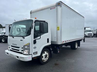 Isuzu NQR 18 ft Box Truck - 215HP, 6 Speed Automatic, Roll up Door, Liftgate