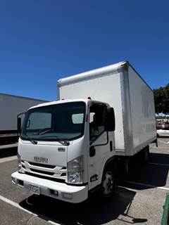 Isuzu NQR 16 ft Box Truck - 215HP, 6 Speed Automatic, Roll up Door, Liftgate