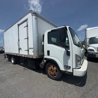 Isuzu NQR 18 ft Box Truck - 215HP, 6 Speed Automatic, Roll up Door, Liftgate