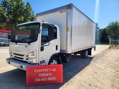 Isuzu NQR 18 ft Box Truck - 215HP, 6 Speed Automatic, Roll up Door, Liftgate