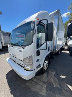 Isuzu NQR 14 ft Box Truck - 215HP, 6 Speed Automatic, Roll up Door, Liftgate