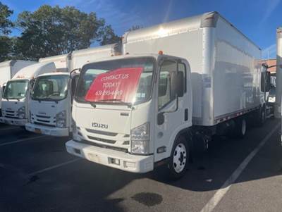 Isuzu NQR 18 ft Box Truck - 215HP, 6 Speed Automatic, Roll up Door, Liftgate