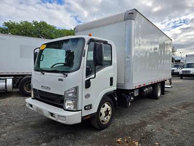 Isuzu NQR 18 ft Box Truck - 215HP, 6 Speed Automatic, Roll up Door, Liftgate