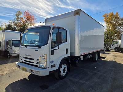 Isuzu NQR 18 ft Box Truck - 215HP, 6 Speed Automatic, Roll up Door, Liftgate
